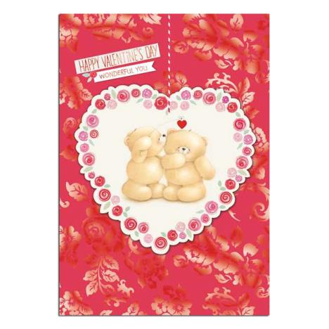 Happy Valentines Day Forever Friends Card 