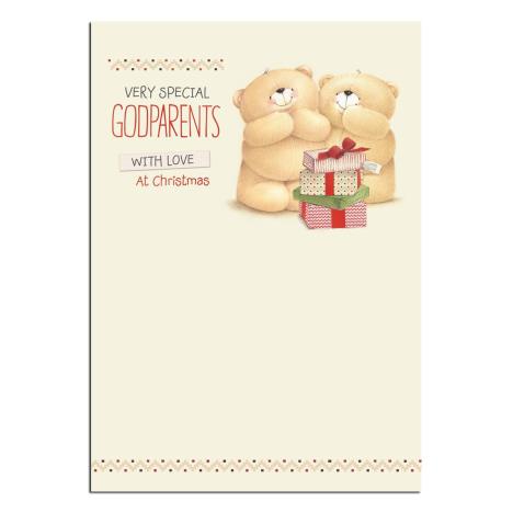 Special Godparents Forever Friends Christmas Card 