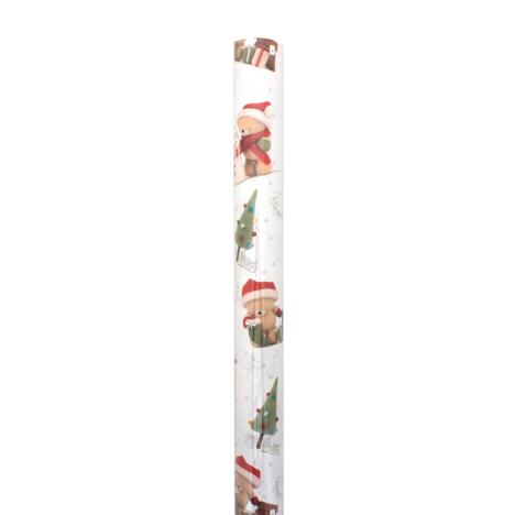 3m Forever Friends Christmas Wishes White Roll Wrap 