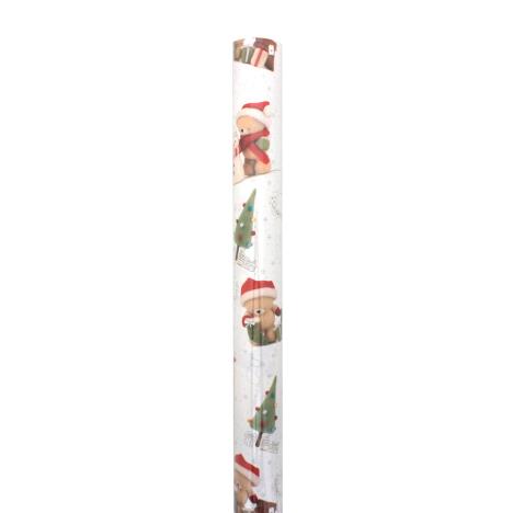 3m Forever Friends Christmas Wishes White Roll Wrap 