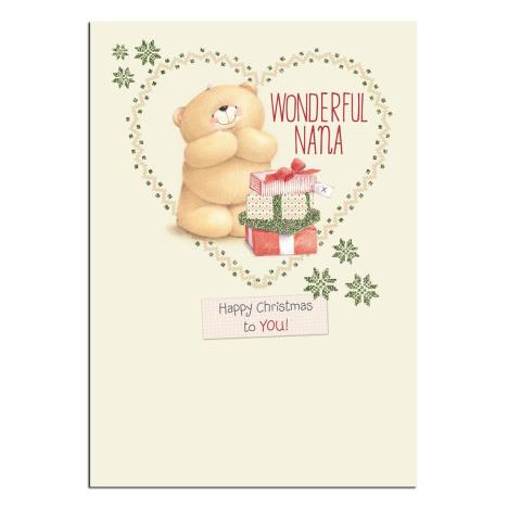 Wonderful Nana Forever Friends Christmas Card 