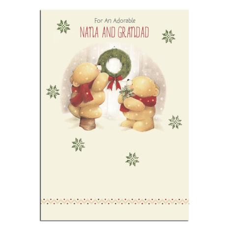 Nana & Grandad Forever Friends Christmas Card 