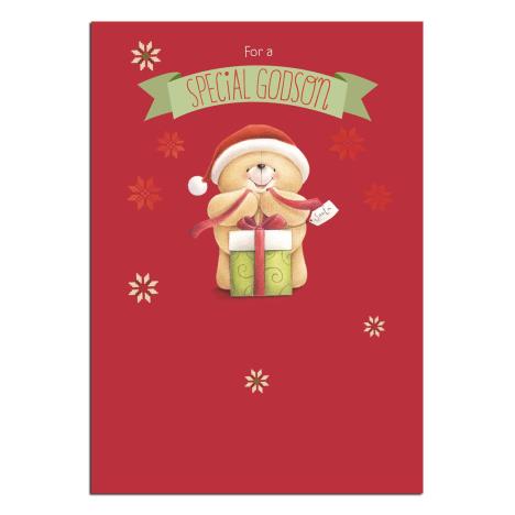 Special Godson Forever Friends Christmas Card 