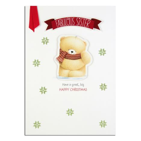 Fabulous Sister Forever Friends Christmas Card 