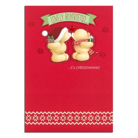 Boyfriend Forever Friends Christmas Card 