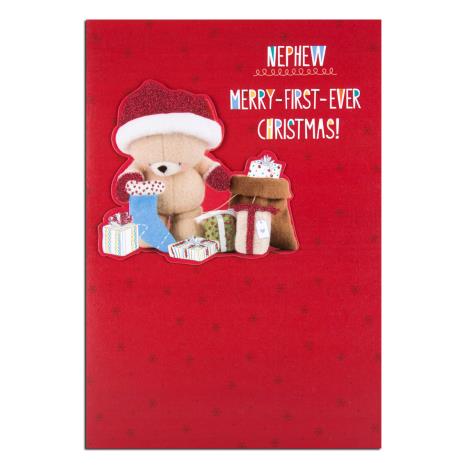 Nephew 1st Christmas Forever Friends Christmas Card 