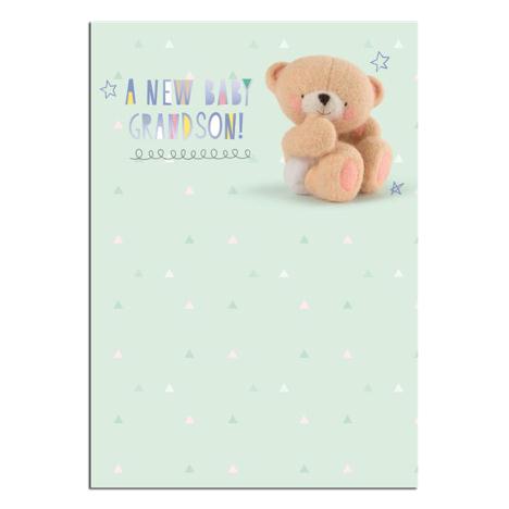 New Baby Grandson Forever Friends Card 