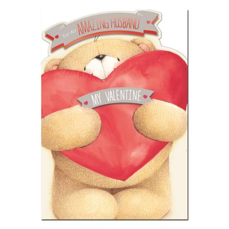 Amazing Husband  Forever Friends Valentines Day Card 