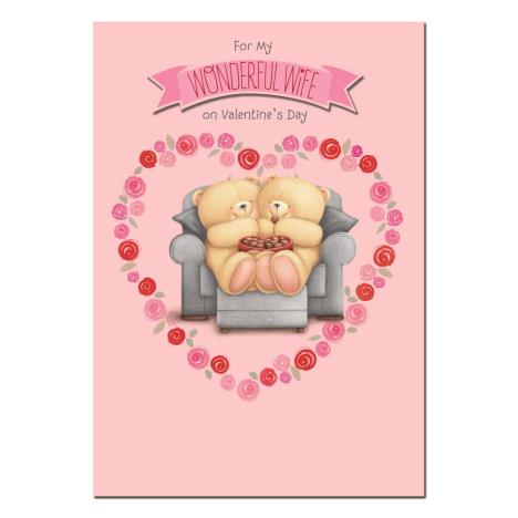 Wonderful Wife Forever Friends Valentines Day Card 