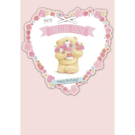 Fabulous Sister Birthday Forever Friends Card 