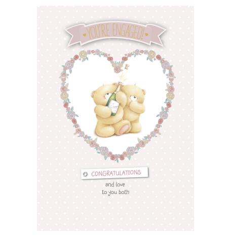 Engagement Congratulations Forever Friends Card 