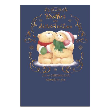 Brother & Sister in Law Forever Friends Christmas Card 