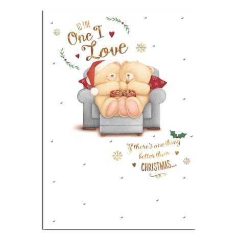 One I Love Forever Friends Christmas Card 