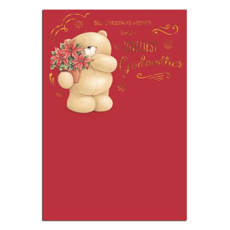 Loveliest Godmother Forever Friends Christmas Card 