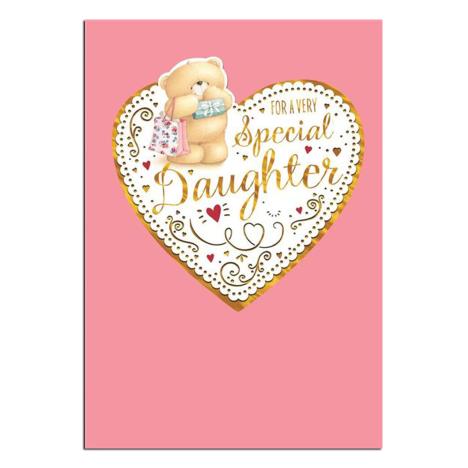 Very Special Daughter Forever Friends Birthday Card  