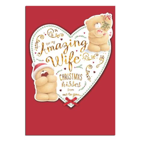 Amazing Wife Forever Friends Christmas Card 