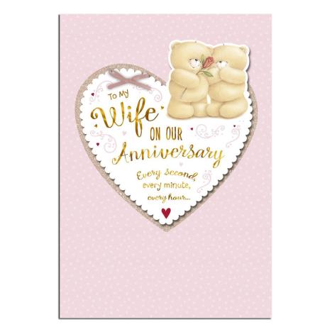 Wife Anniversary Forever Friends Card 