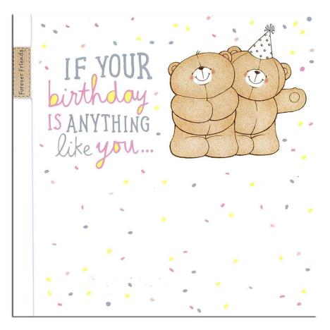 Birthday Bears Forever Friends Card 