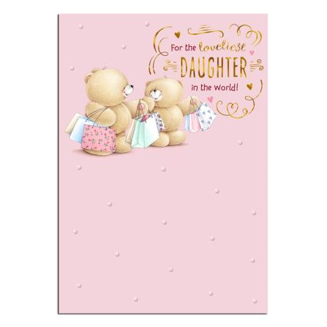 Loveliest Daughter Forever Friends Birthday Card 