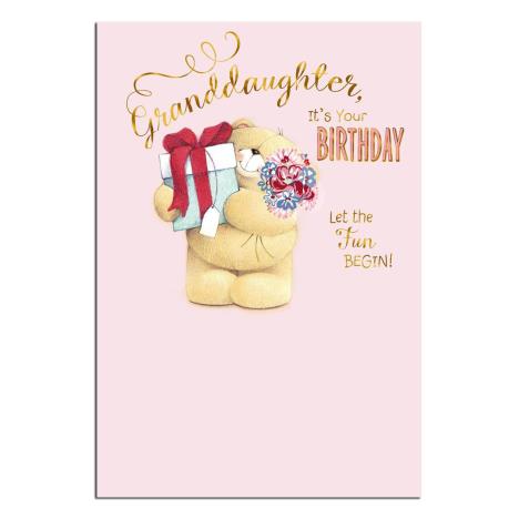 Granddaughter Forever Friends Birthday Card 