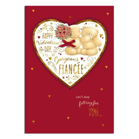 Gorgeous Fiancee Forever Friends Valentines Day Card 