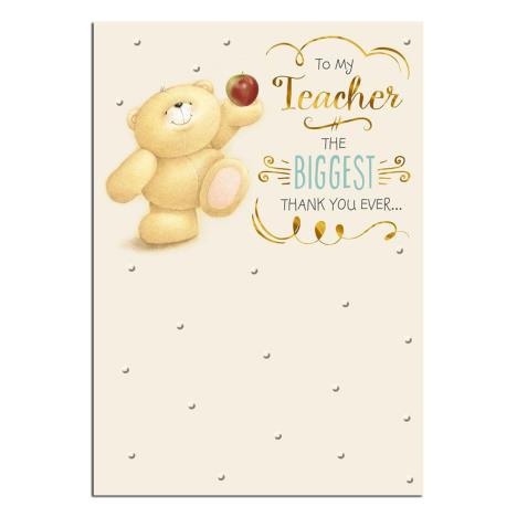 Thank You Teacher Forever Friends Card 