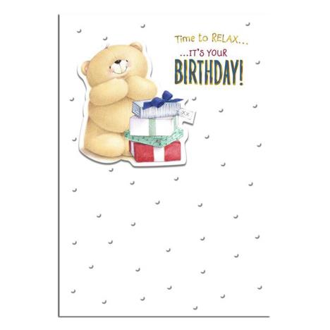 Time To Relax Forever Friends Birthday Card 