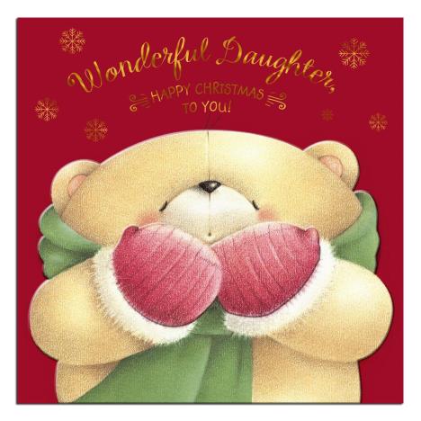 Wonderful Daughter Forever Friends Christmas Card 