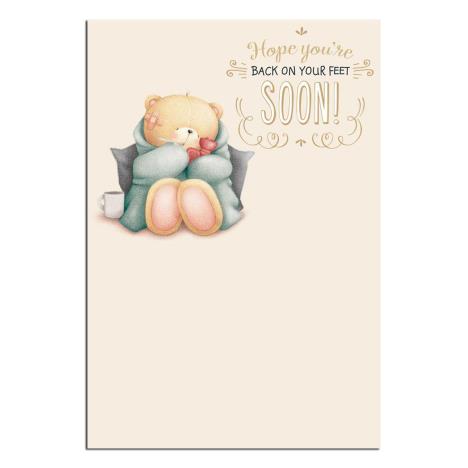 Personalised Get Well Soon Card Teddy Bear Get Well Soon Card 