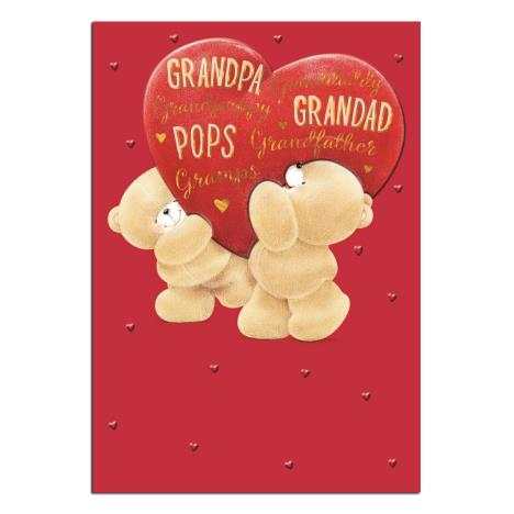 Male Grandparent Forever Friends Valentines Day Card 