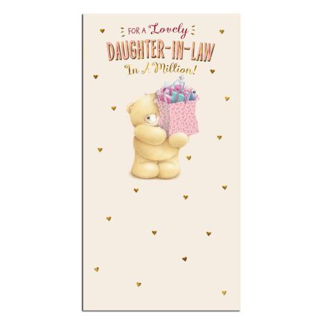 Lovely Daughter in Law Forever Friends Birthday Card 