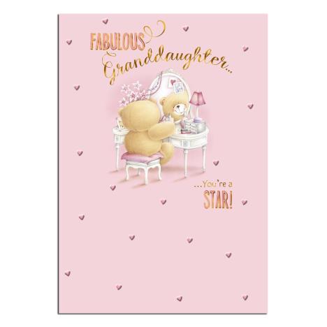 Fabulous Granddaughter Forever Friends Birthday Card 