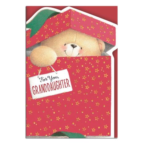 For You Granddaughter Forever Friends Christmas Card 