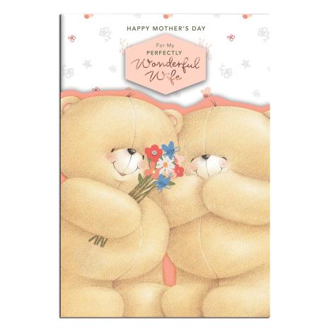 Wonderful Wife Large Forever Friends Mothers Day Card 