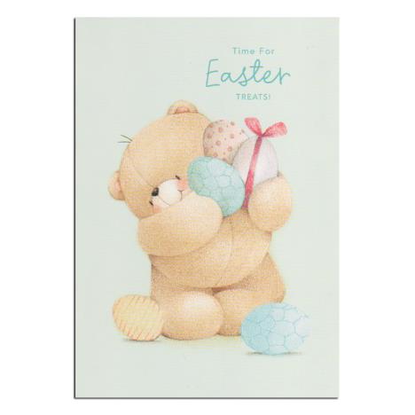 Easter Treats Forever Friends Easter Card (Pack of 8) 