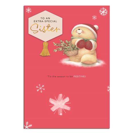 Extra Special Sister Forever Friends Christmas Card 