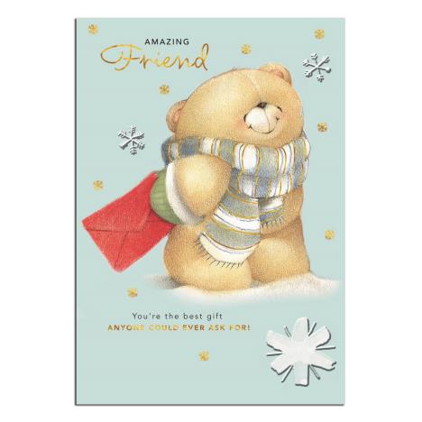 Amazing Friend Forever Friends Christmas Card 