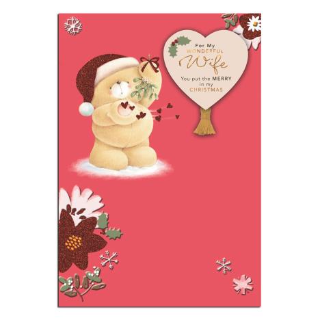 Wonderful Wife Forever Friends Christmas Card 