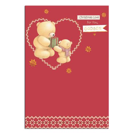 For You Godson Forever Friends Christmas Card 