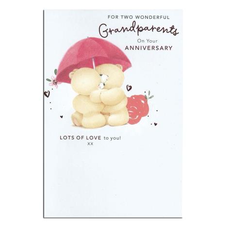 Grandparents Anniversary Forever Friends Card 