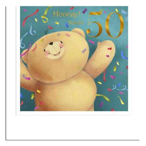 50th Birthday Forever Friends Card 