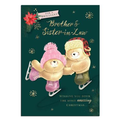 Brother & Sister-In-Law Forever Friends Christmas Card 