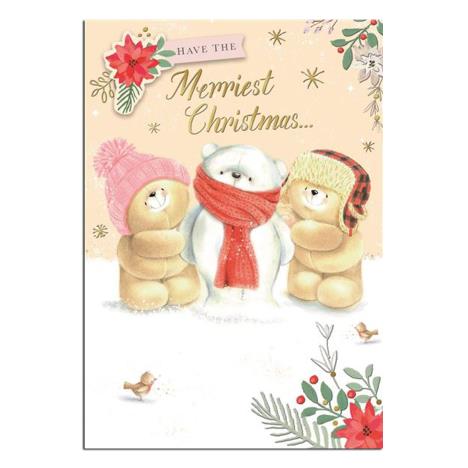 Merriest Christmas Forever Friends Christmas Card 