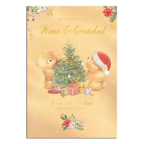 Nana & Grandad Forever Friends Christmas Card 