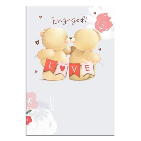 Love Banner Forever Friends Engagement Card 