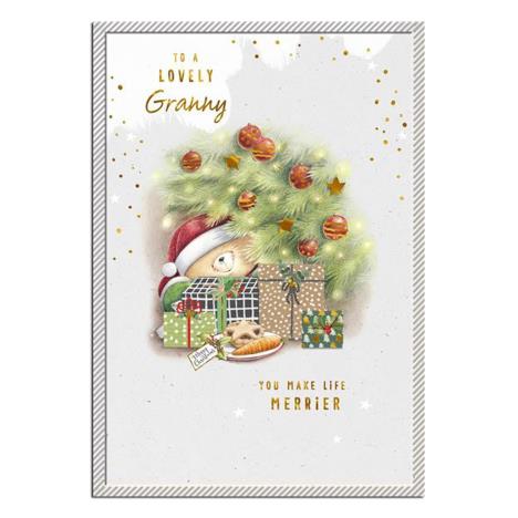 Lovely Granny Forever Friends Christmas Card 