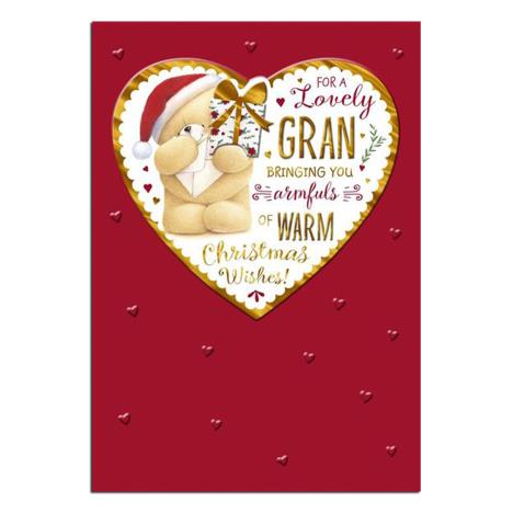 Lovely Gran Forever Friends Christmas Card 