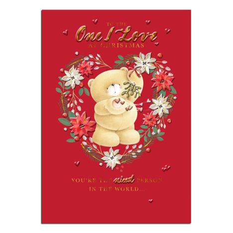 One I Love Forever Friends Christmas Card 
