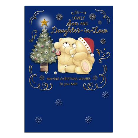 Son & Daughter In Law Forever Friends Christmas Card 