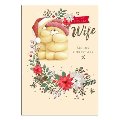 Lovely Wife Forever Friends Christmas Card 